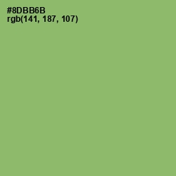 #8DBB6B - Olivine Color Image