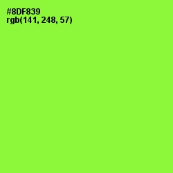 #8DF839 - Green Yellow Color Image