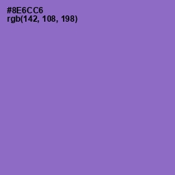 #8E6CC6 - Amethyst Color Image