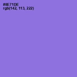 #8E71DE - True V Color Image