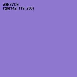 #8E77CE - True V Color Image