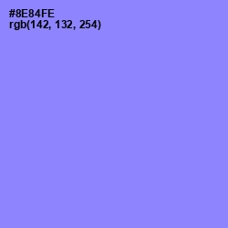 #8E84FE - Portage Color Image