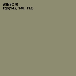 #8E8C70 - Granite Green Color Image