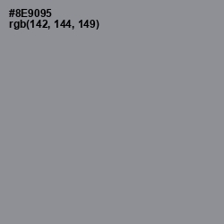 #8E9095 - Mantle Color Image