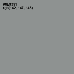 #8E9391 - Mantle Color Image