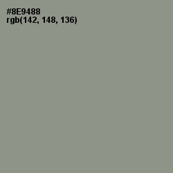 #8E9488 - Spanish Green Color Image