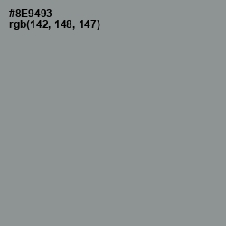 #8E9493 - Mantle Color Image
