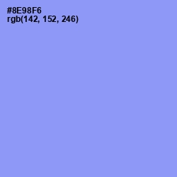 #8E98F6 - Portage Color Image