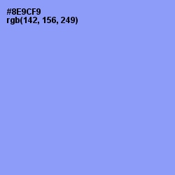 #8E9CF9 - Portage Color Image