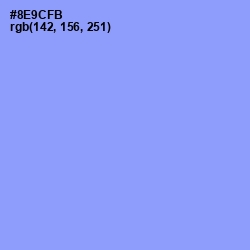 #8E9CFB - Portage Color Image