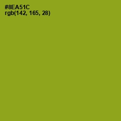 #8EA51C - Citron Color Image