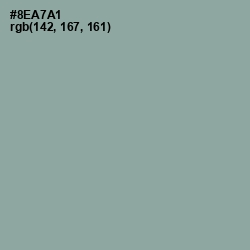 #8EA7A1 - Cascade Color Image