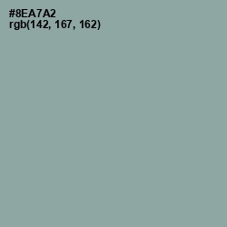 #8EA7A2 - Cascade Color Image