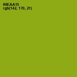 #8EAA15 - Citron Color Image