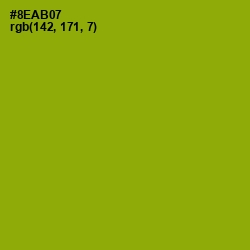 #8EAB07 - Citron Color Image