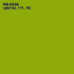 #8EAB0A - Citron Color Image