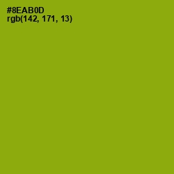 #8EAB0D - Citron Color Image