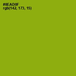 #8EAD0F - Citron Color Image