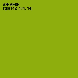 #8EAE0E - Citron Color Image