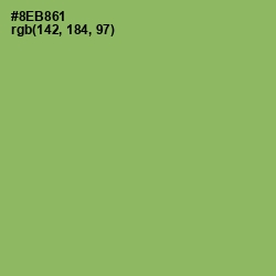 #8EB861 - Olivine Color Image