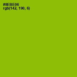 #8EBE06 - Citron Color Image