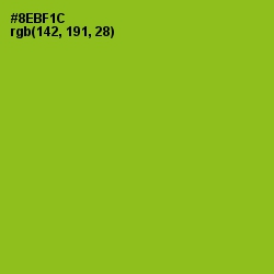 #8EBF1C - Citron Color Image