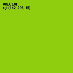 #8ECE0F - Pistachio Color Image