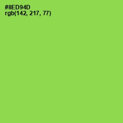 #8ED94D - Conifer Color Image
