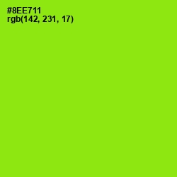 #8EE711 - Inch Worm Color Image