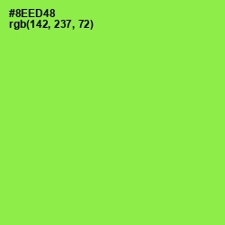 #8EED48 - Conifer Color Image