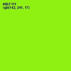 #8EF111 - Inch Worm Color Image