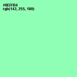 #8EFFB4 - Mint Green Color Image