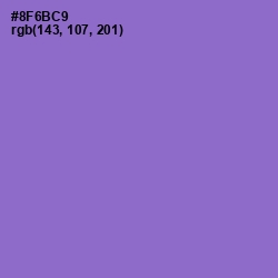 #8F6BC9 - Amethyst Color Image