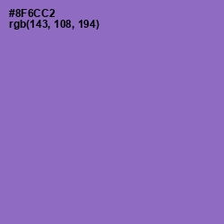 #8F6CC2 - Amethyst Color Image