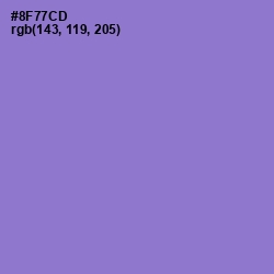 #8F77CD - True V Color Image