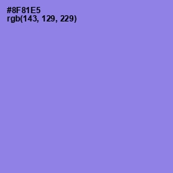 #8F81E5 - Portage Color Image