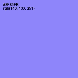 #8F85FB - Portage Color Image