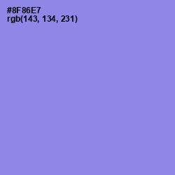 #8F86E7 - Portage Color Image