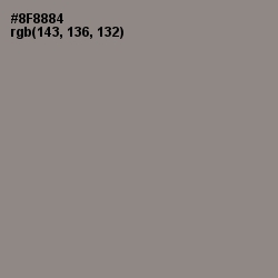 #8F8884 - Natural Gray Color Image