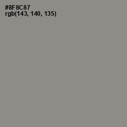 #8F8C87 - Stack Color Image