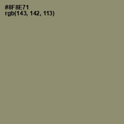 #8F8E71 - Granite Green Color Image