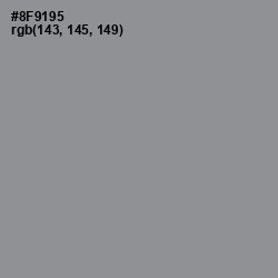 #8F9195 - Mantle Color Image