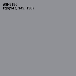 #8F9196 - Regent Gray Color Image