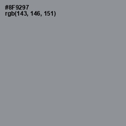 #8F9297 - Regent Gray Color Image