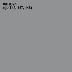 #8F9394 - Mantle Color Image