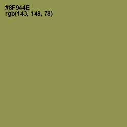 #8F944E - Avocado Color Image
