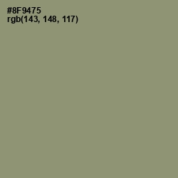 #8F9475 - Granite Green Color Image