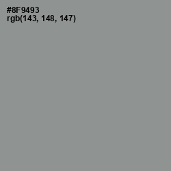 #8F9493 - Mantle Color Image