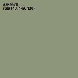 #8F9578 - Gurkha Color Image