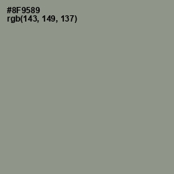 #8F9589 - Spanish Green Color Image